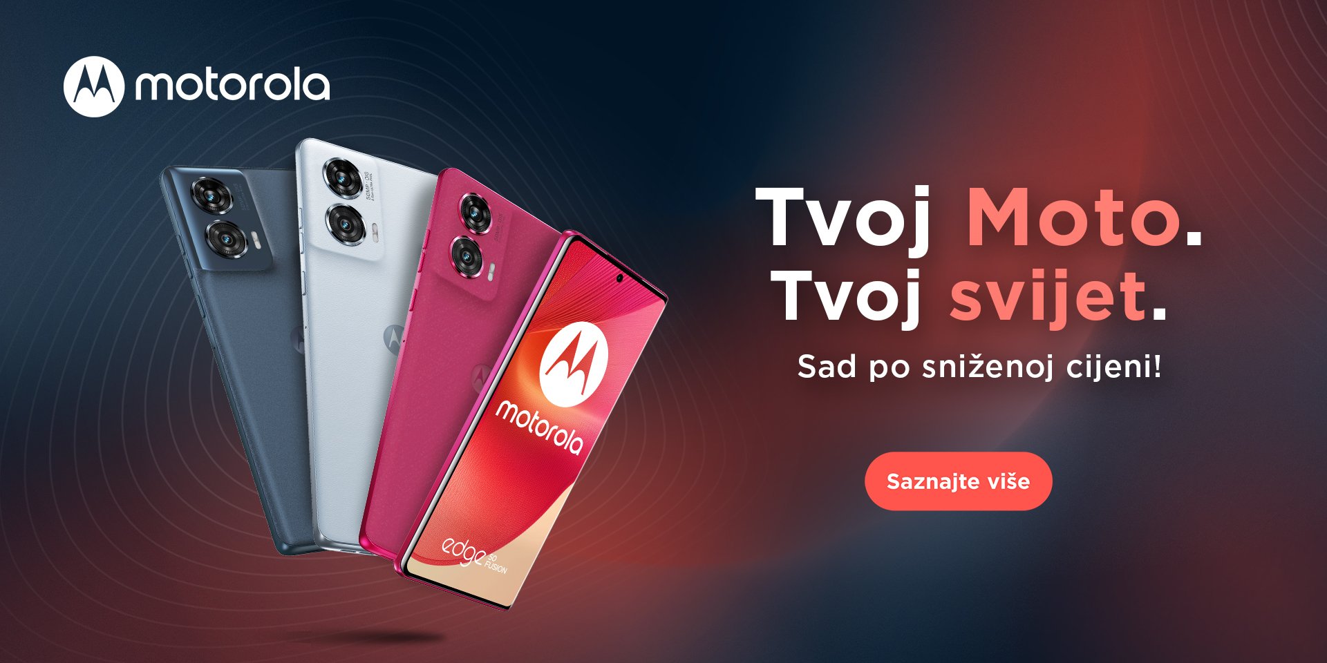 Istraži Motorola Back to School promociju i ostvari popuste na mobilne uređaje
